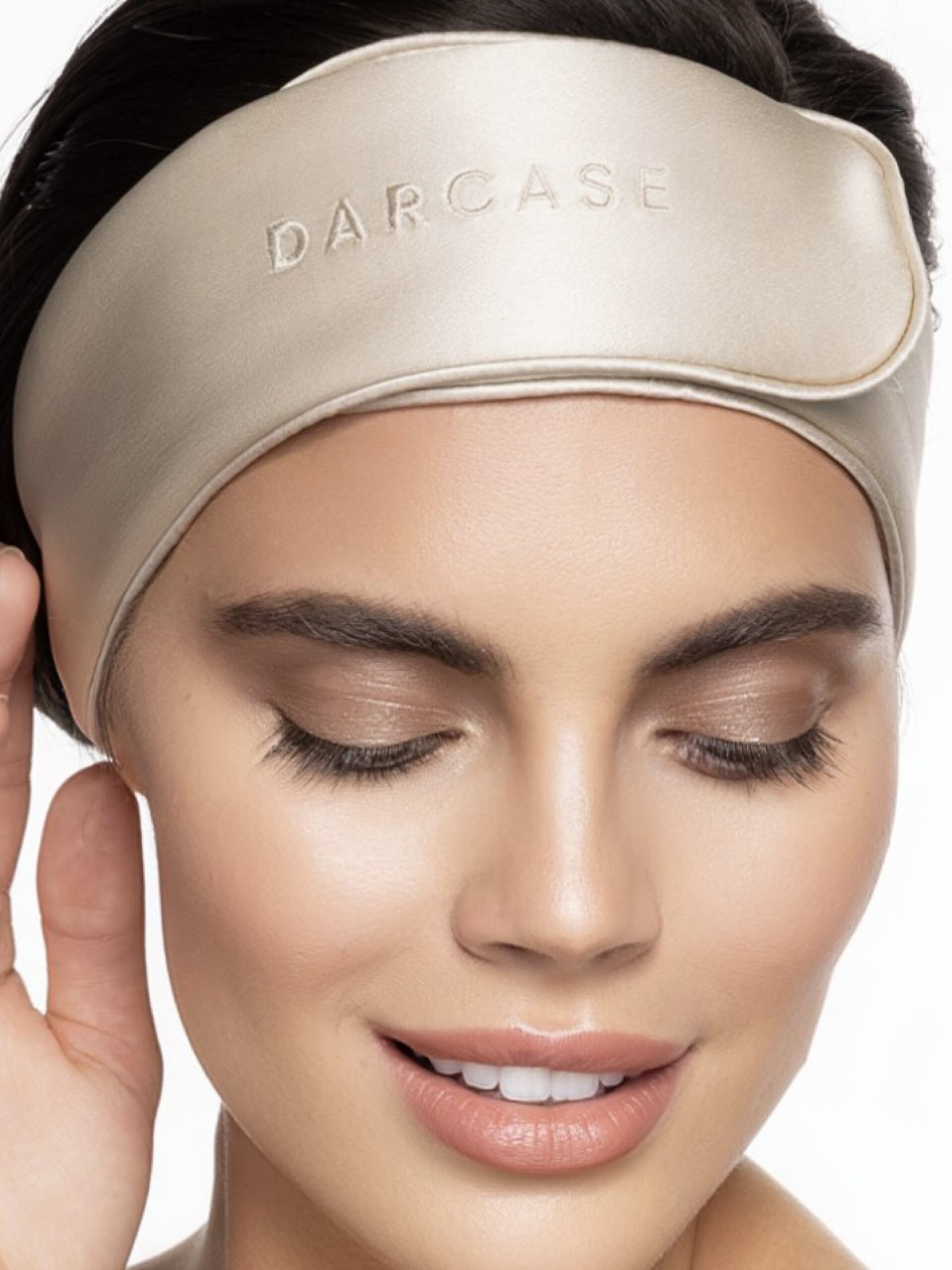 DARCASE Luxury Silk Spa Headband & Scrunchie Set - DARCASE
